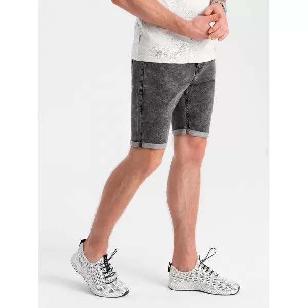  Pantaloni scurţi OMBRE OM-SRDS-0134 GRI 