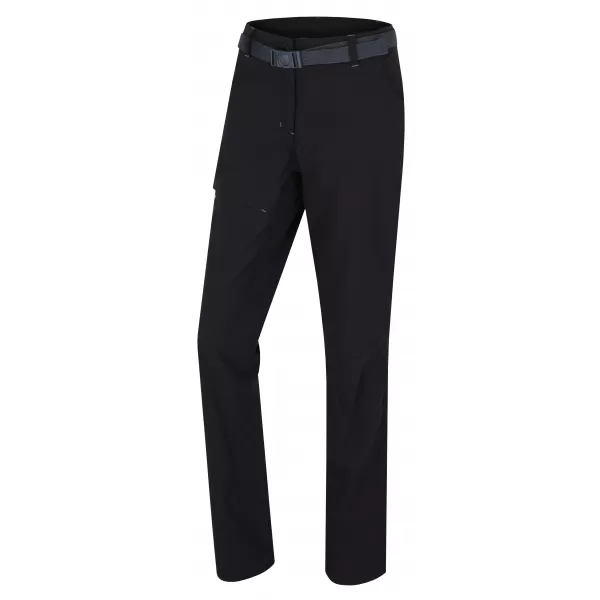  Pantalonii pentru doamne HUSKY KAMELA L NEGRU 