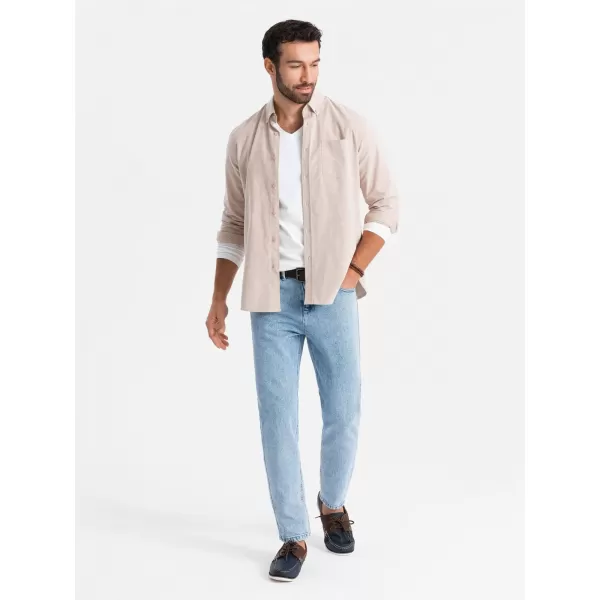 Blugi OMBRE OM-PADP-0225 ALBASTRU DESCHIS 