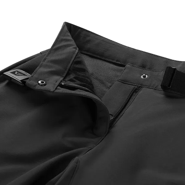  Pantaloni de softshell pentru femei ALPINE PRO CORBA NEUTRU/PĂMÂNTESC 