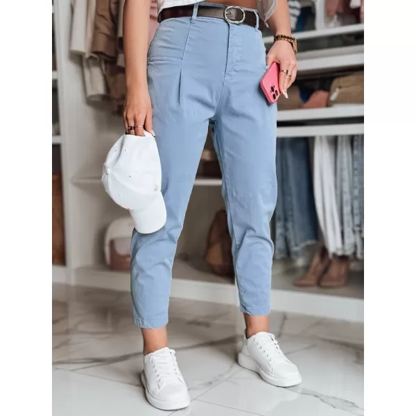  Pantalonii pentru doamne DSTREET CHINOSKA UY2559 ALBASTRU 