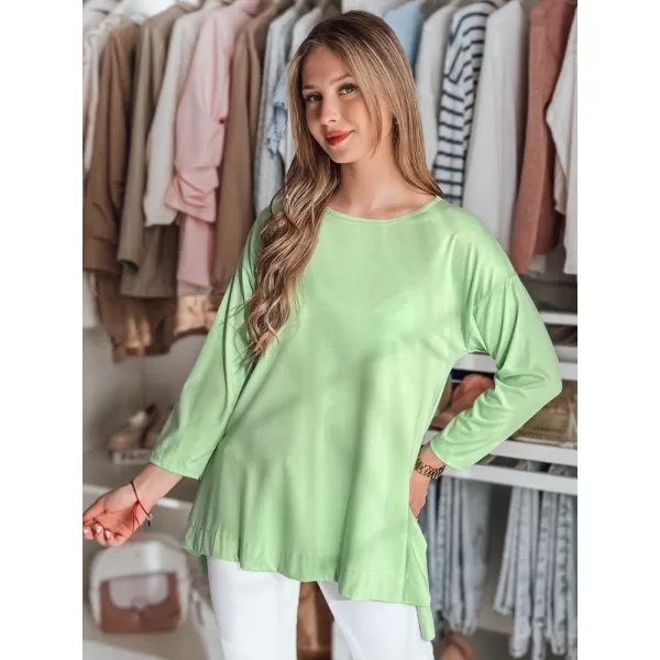  Cămaşă DSTREET COMFILA RY2792 VERDE DESCHIS 