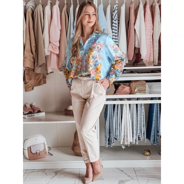  Cămaşă DSTREET BLOSSIVA DY0466 ALBASTRU DESCHIS 