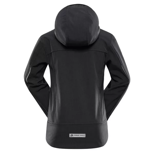  Jacheta de deton softshell ALPINE PRO OMANO 2 NEGRU 