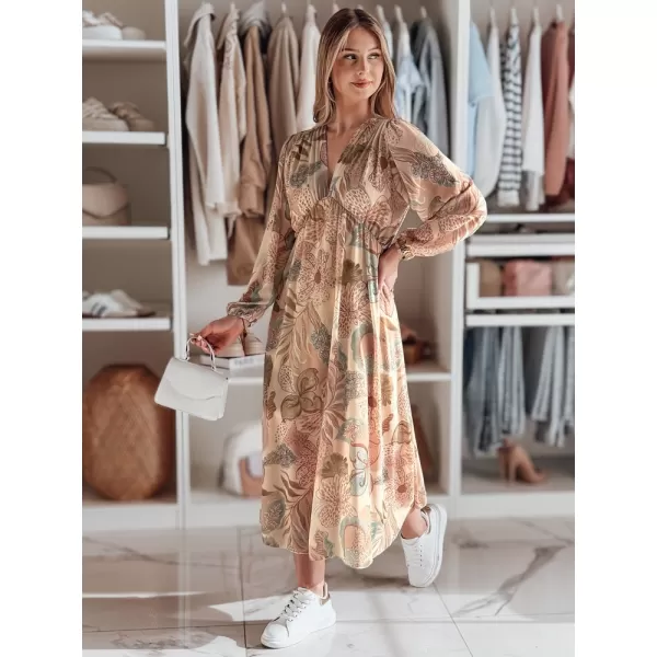  Rochie DSTREET LILOVIE EY2573 BEJ 