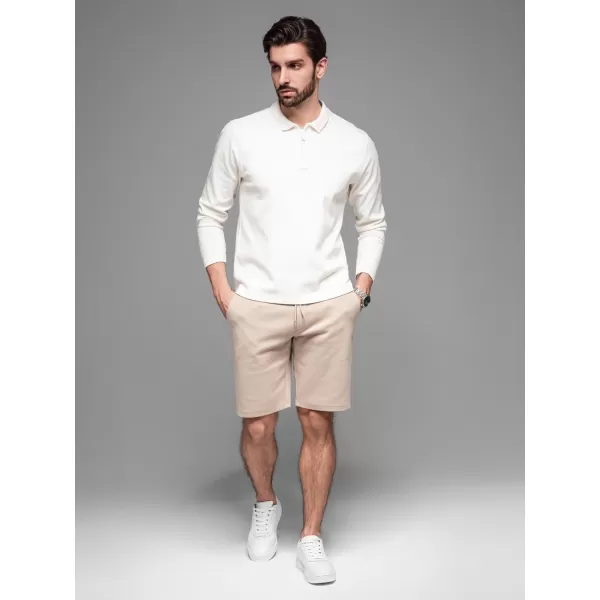  Pantaloni scurţi OMBRE OM-SRCS-0168 BEJ 