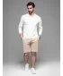 Pantaloni scurţi OMBRE OM-SRCS-0168 BEJ