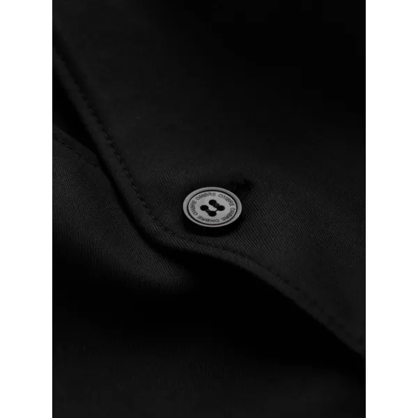  Vestă OMBRE OM-BLZV-0112 NEGRU 