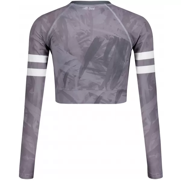  Top funcțional pentru femei cu mâneci lungi premium ALTISPORT VOJ/ALW096TR04 GRI 