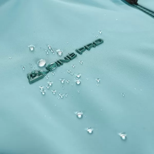  Jacheta impermeabilă pentru femei ALPINE PRO ZARRA ALBASTRU 