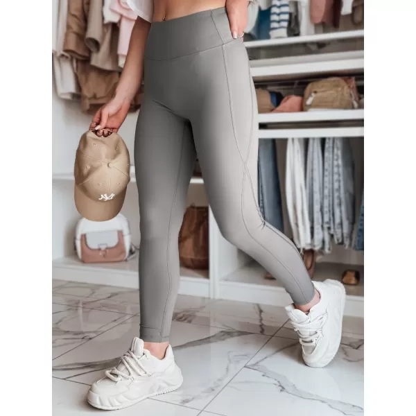  Pantalonii pentru doamne DSTREET UY2609 gri închis 