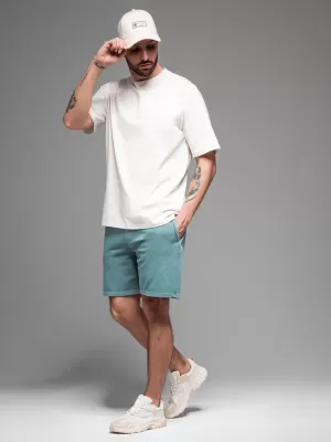 Pantaloni scurţi OMBRE OM-SRWS-0122 TURCOAZ
