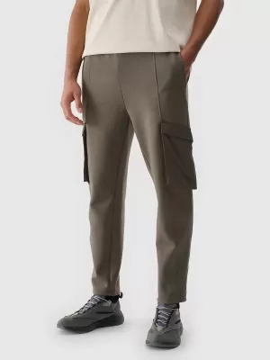 Pantaloni 4F WSS25TTROM0990 MARO ÎNCHIS