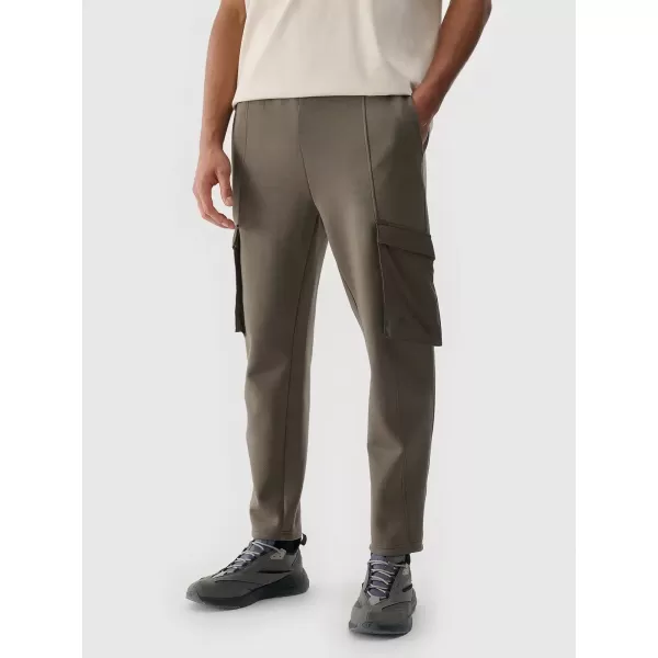  Pantaloni 4F WSS25TTROM0990 MARO ÎNCHIS 