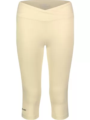 Jambiere de fitness pentru femei 3/4 NORDBLANC NBSPL8037 BEJ