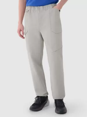 Pantaloni 4F WSS25TTROM0998 GRI DESCHIS CALD