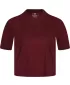Crop top funcțional pentru femei NORDBLANC NBSLF8028 BURGUNDIA