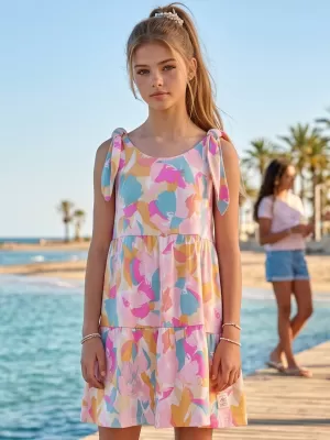 Rochie de vară ALPINE PRO ARENO BEJ