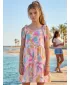 Rochie de vară ALPINE PRO ARENO BEJ