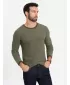 Pulover pentru bărbați OMBRE OM-SWSW-0118 MĂSLIN
