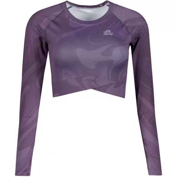  Top funcțional pentru femei cu mâneci lungi premium ALTISPORT VOJ/ALW072TR04 VIOLET 