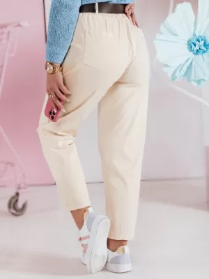 Pantalonii pentru doamne DSTREET SOFELIA UY2507 CHIHLIMBAR