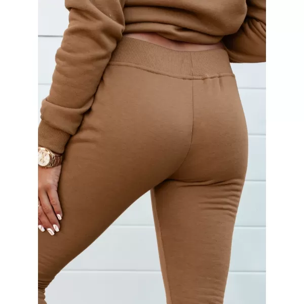  Pantalonii pentru doamne DSTREET FITS UY2146 CĂMILĂ 