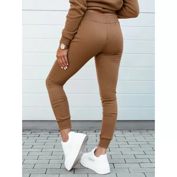  Pantalonii pentru doamne DSTREET FITS UY2146 CĂMILĂ 