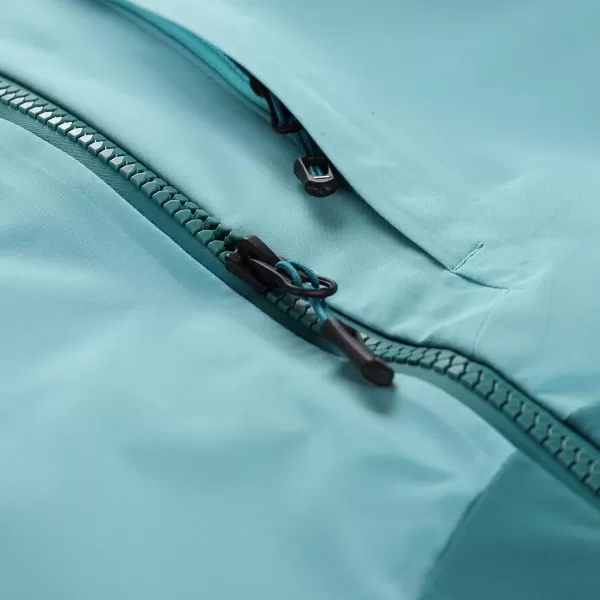  Jacheta impermeabilă pentru femei ALPINE PRO ZARRA ALBASTRU 