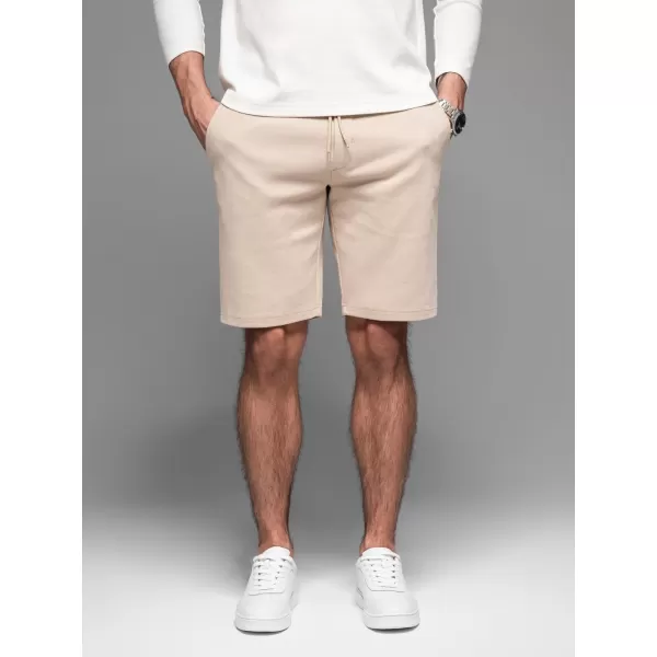  Pantaloni scurţi OMBRE OM-SRCS-0168 BEJ 