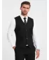 Vestă OMBRE OM-BLZV-0112 NEGRU