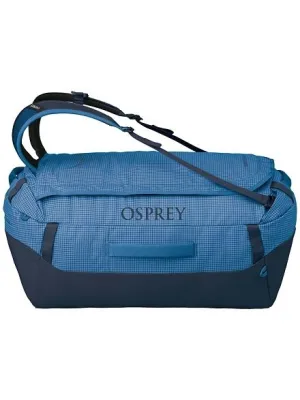 Geantă OSPREY TRANSPORTER 65 BLUE FLAME/SCORIA BLUE