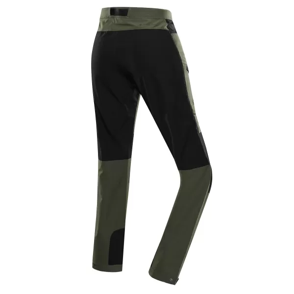  Pantaloni de softshell pentru femei ALPINE PRO AKANA 2 VERDE 