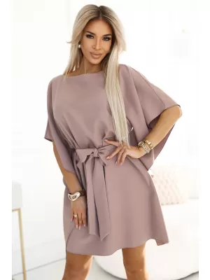 Rochie NUMOCO SOFIA 287-37 MOCHA MOUSSE
