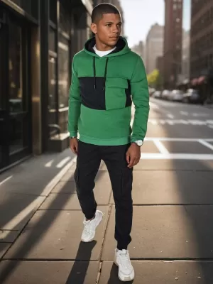 Panoul pentru bărbați DSTREET BX5910 VERDE