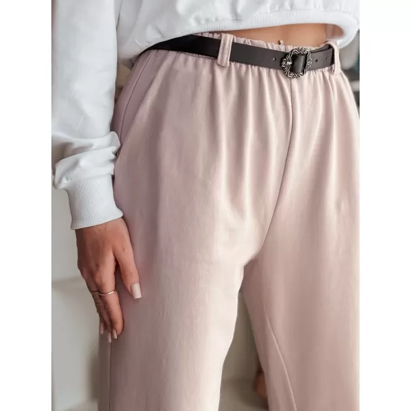  Pantalonii pentru doamne DSTREET UY2551 ROZ 