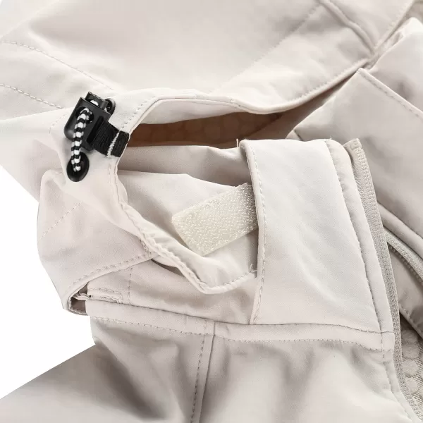  Geacă de softshell pentru femei ALPINE PRO HOORA GRI 