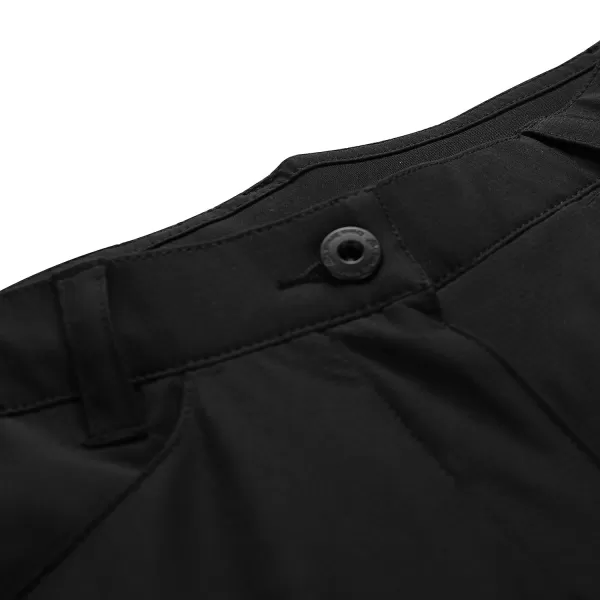  Pantaloni de damă cu uscare rapidă ALPINE PRO NESCA 2 NEGRU 