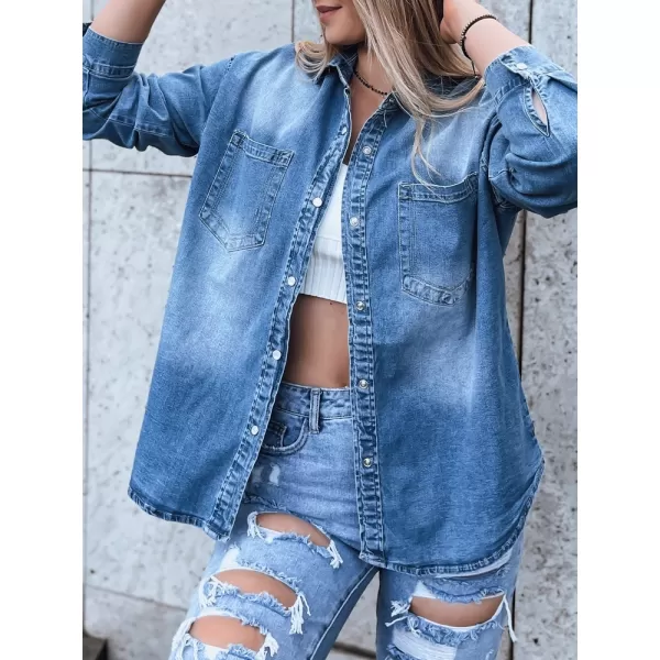  Cămaşă DSTREET DY0348 ALBASTRU 