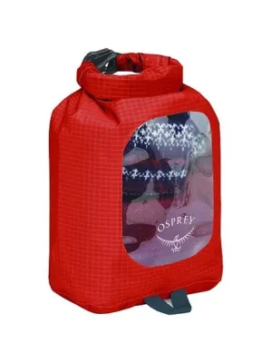 Husă OSPREY DRY SACK 3 W/WINDOW MARS ORANGE