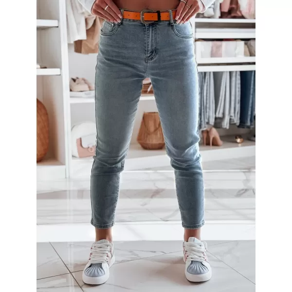  Pantalonii pentru doamne DSTREET FITONIC UY2450 ALBASTRU 