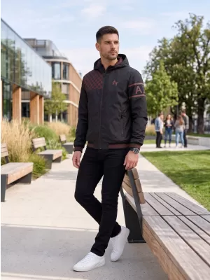 Sacou ALTISPORT EGBERT NEGRU/MARO