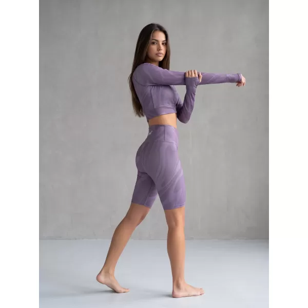  Top funcțional pentru femei cu mâneci lungi premium ALTISPORT VOJ/ALW072TR04 VIOLET 
