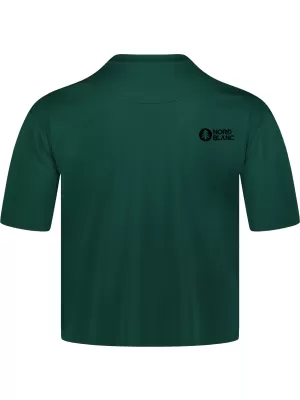 Crop top funcțional pentru femei NORDBLANC NBSLF8028 VERDE