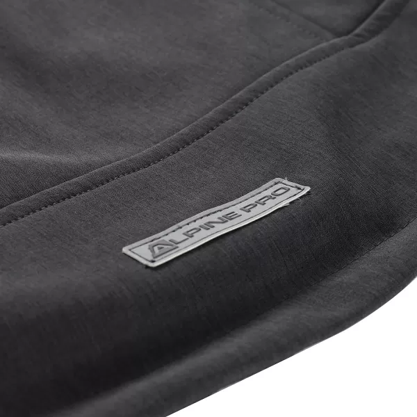  Jacheta de deton softshell ALPINE PRO OMANO 2 NEGRU 