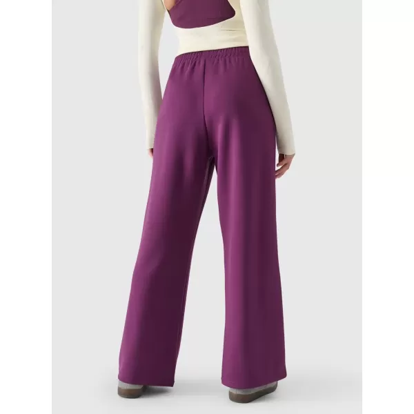  Pantalonii pentru doamne 4F WSS25TTROF1011 VIOLET ÎNTUNECAT 