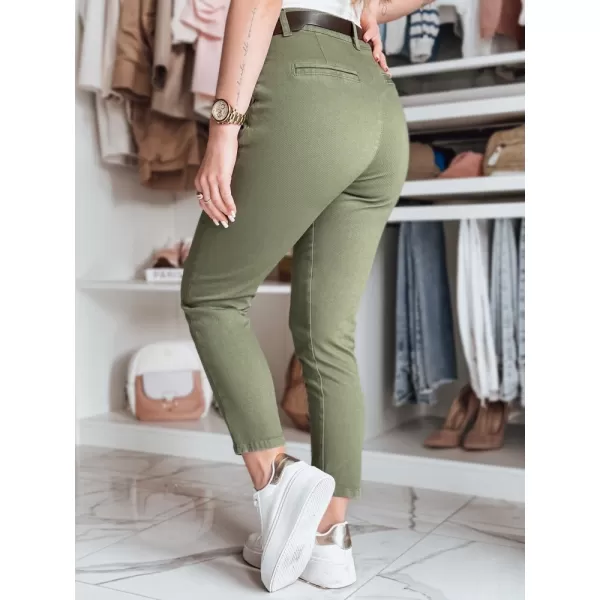  Pantalonii pentru doamne DSTREET UY2547 KAKI 