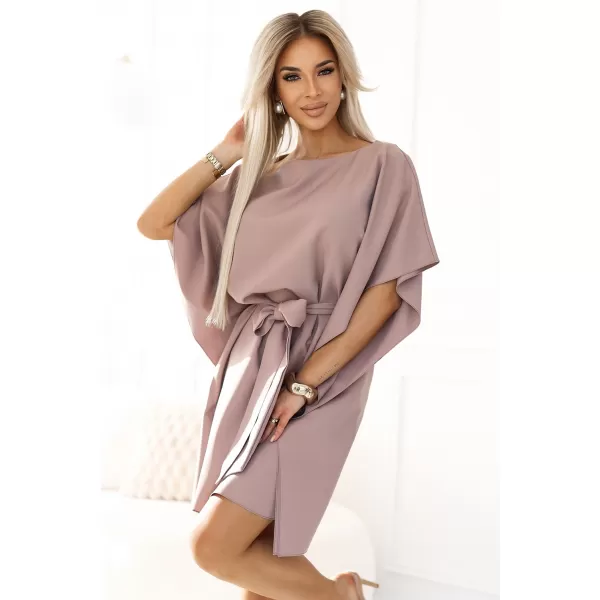  Rochie NUMOCO SOFIA 287-37 MOCHA MOUSSE 