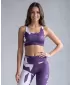 Premium de sutien sport pentru femei ALTISPORT VOJ/ALW080POD01 PURPURIU ÎNCHIS
