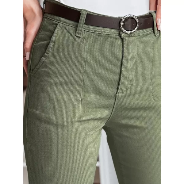  Pantalonii pentru doamne DSTREET UY2547 KAKI 